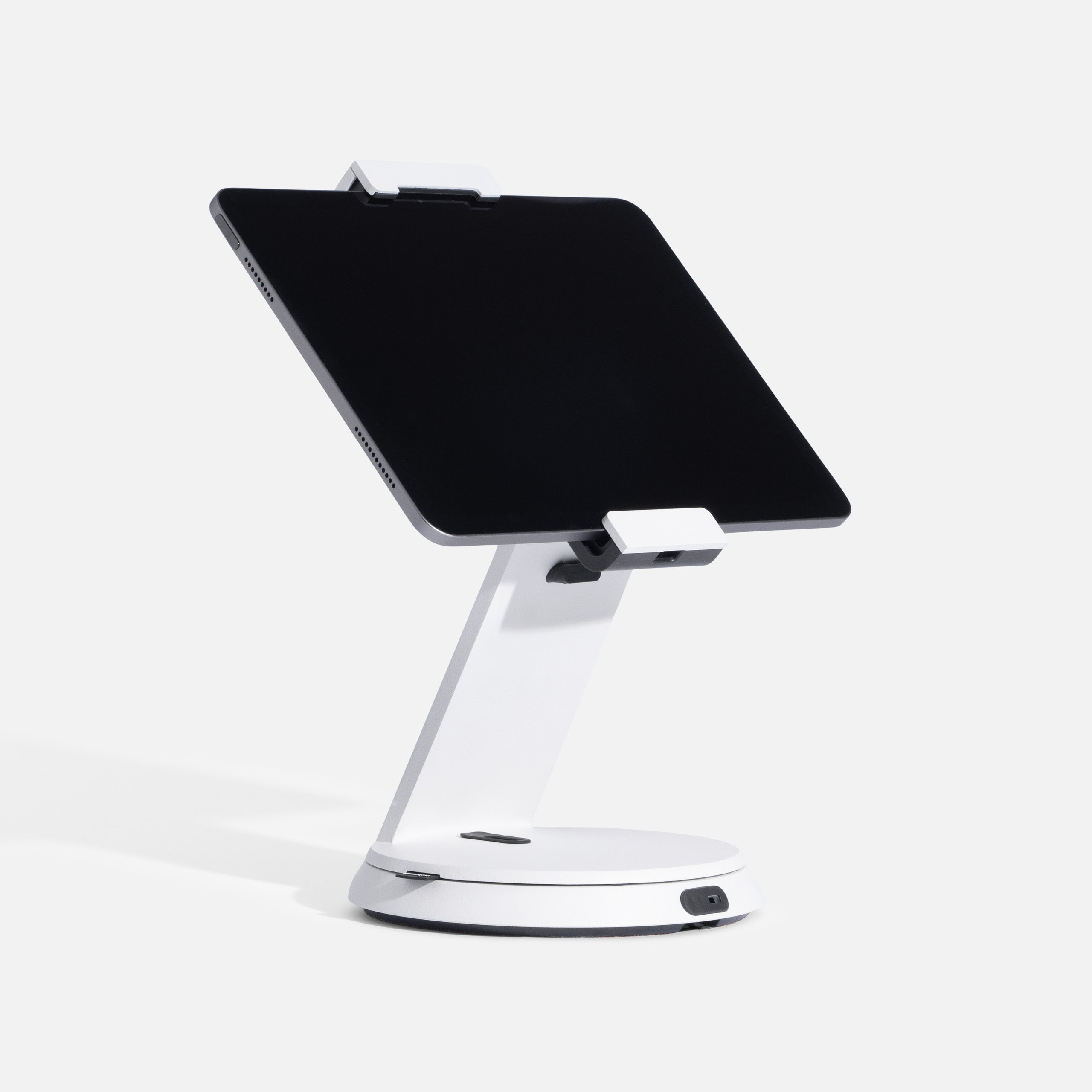 Secure Tablet & iPad Visitor Registration Stand | Bouncepad Eddy White
