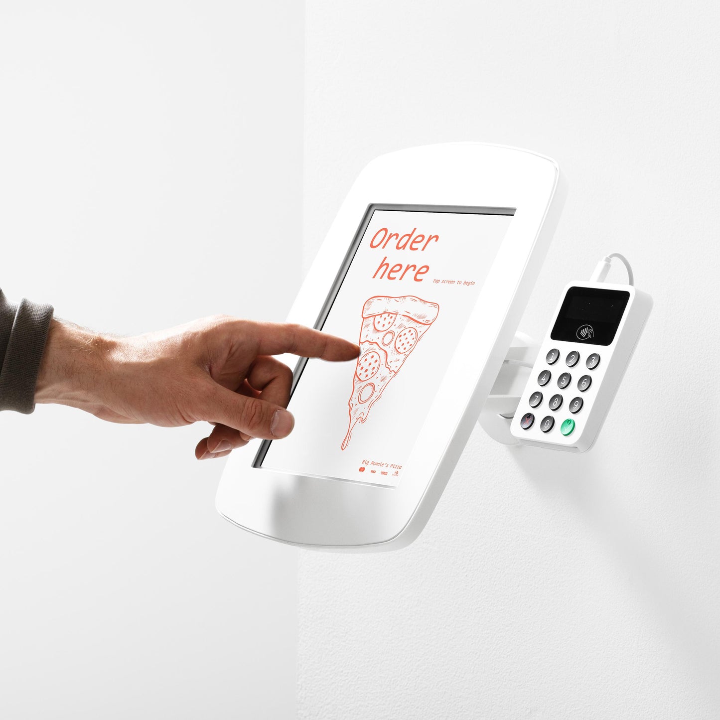Original Wall-Mount + Card Reader Mount