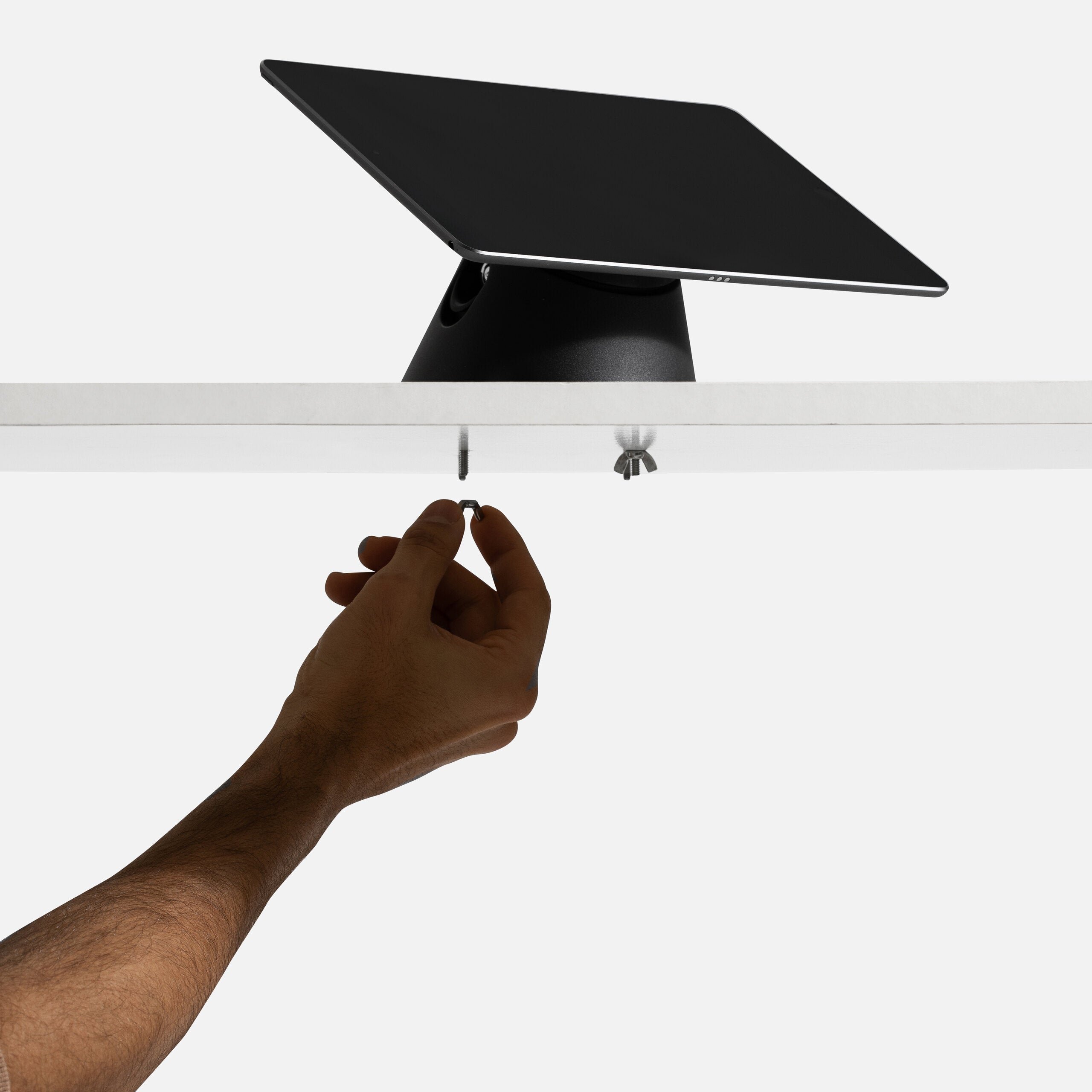 Tablet & iPad POS Stand & Dock | Bouncepad Click in White