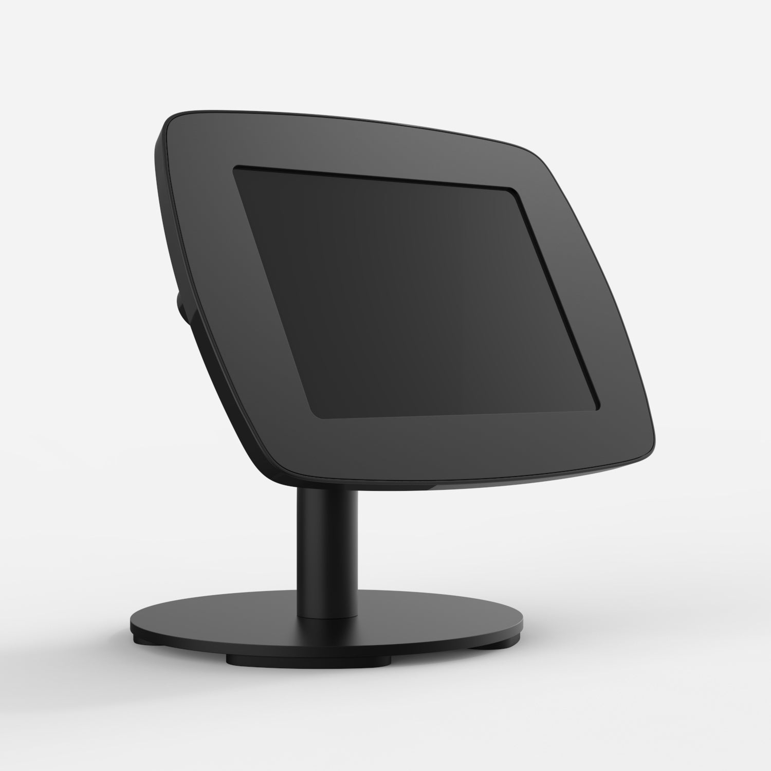 Bouncepad Counter 60 - A secure tablet & iPad tablet stand in black.