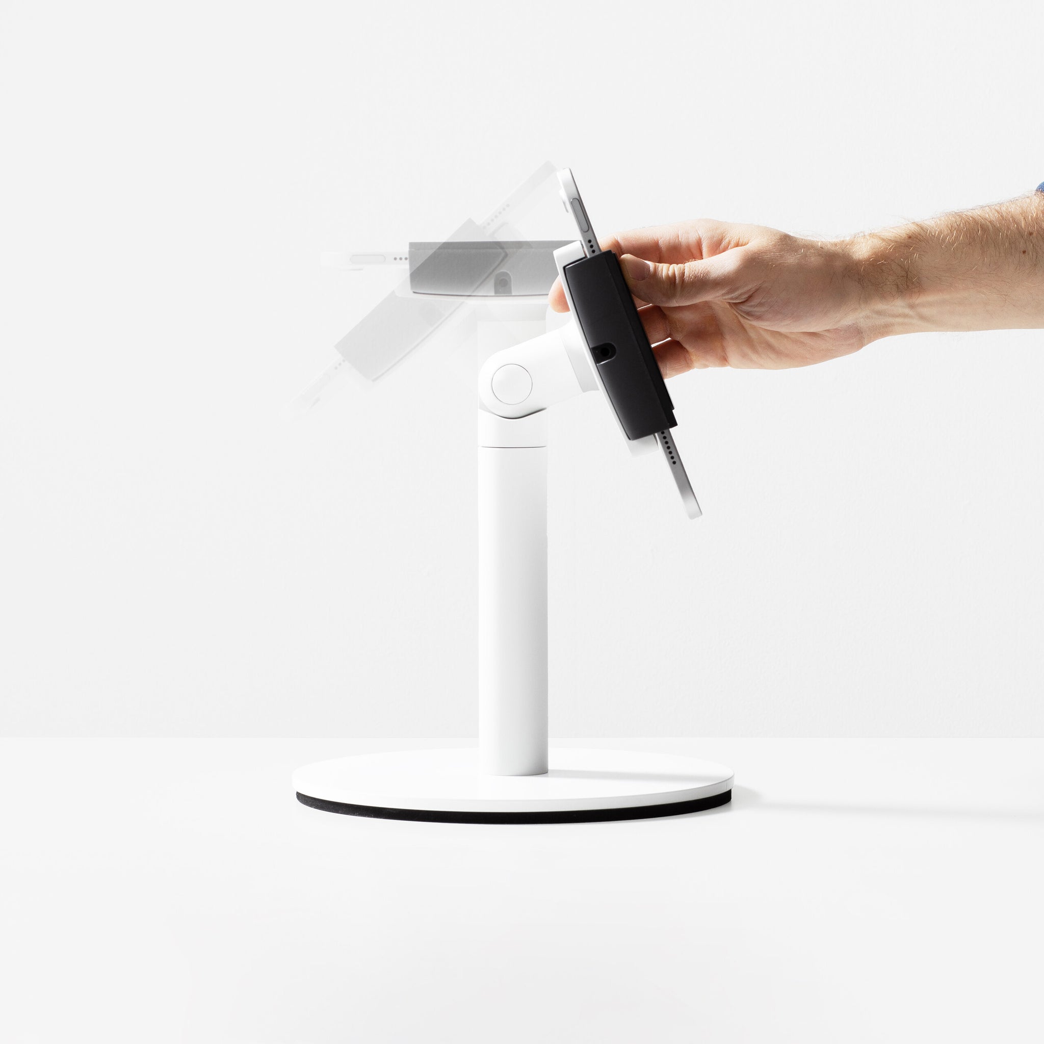 Adjustable Counter Tablet Holder | Bouncepad Clip Counter Twist
