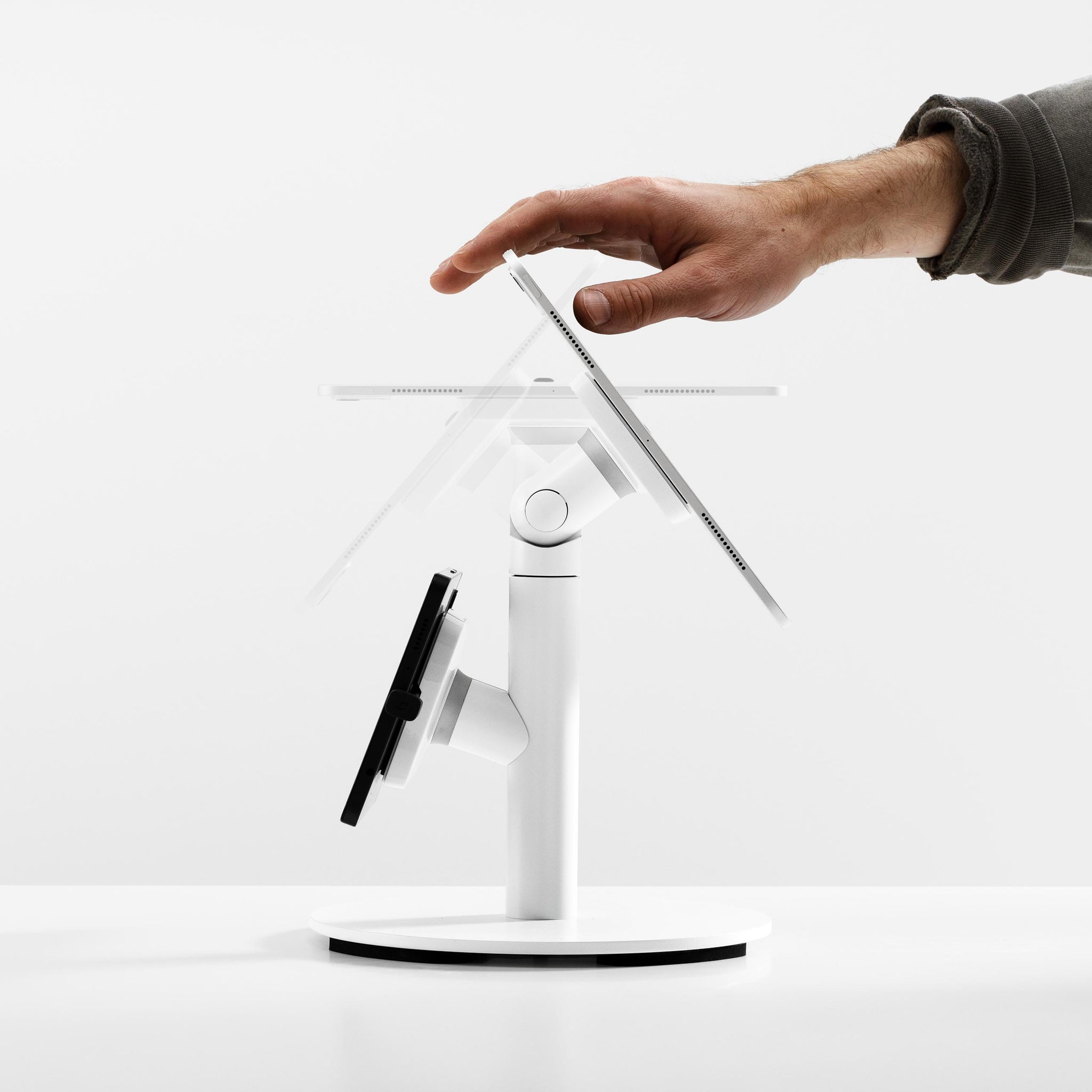 Dual Tablet & iPad Stand | Bouncepad Core Counter Twin