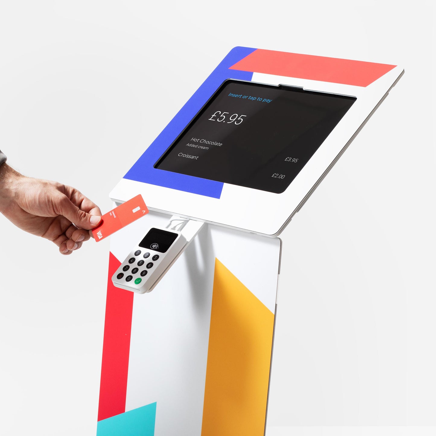 Wing + Card Reader Mount + Magnetic Branding Panel