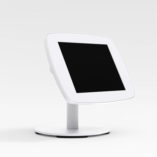 Bouncepad Counter 60 - A secure tablet & iPad tablet stand in white.