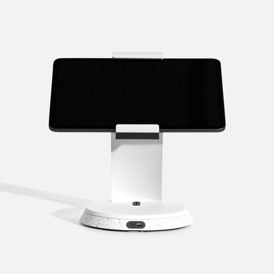 Secure Tablet & iPad POS Stand | Bouncepad Eddy in White