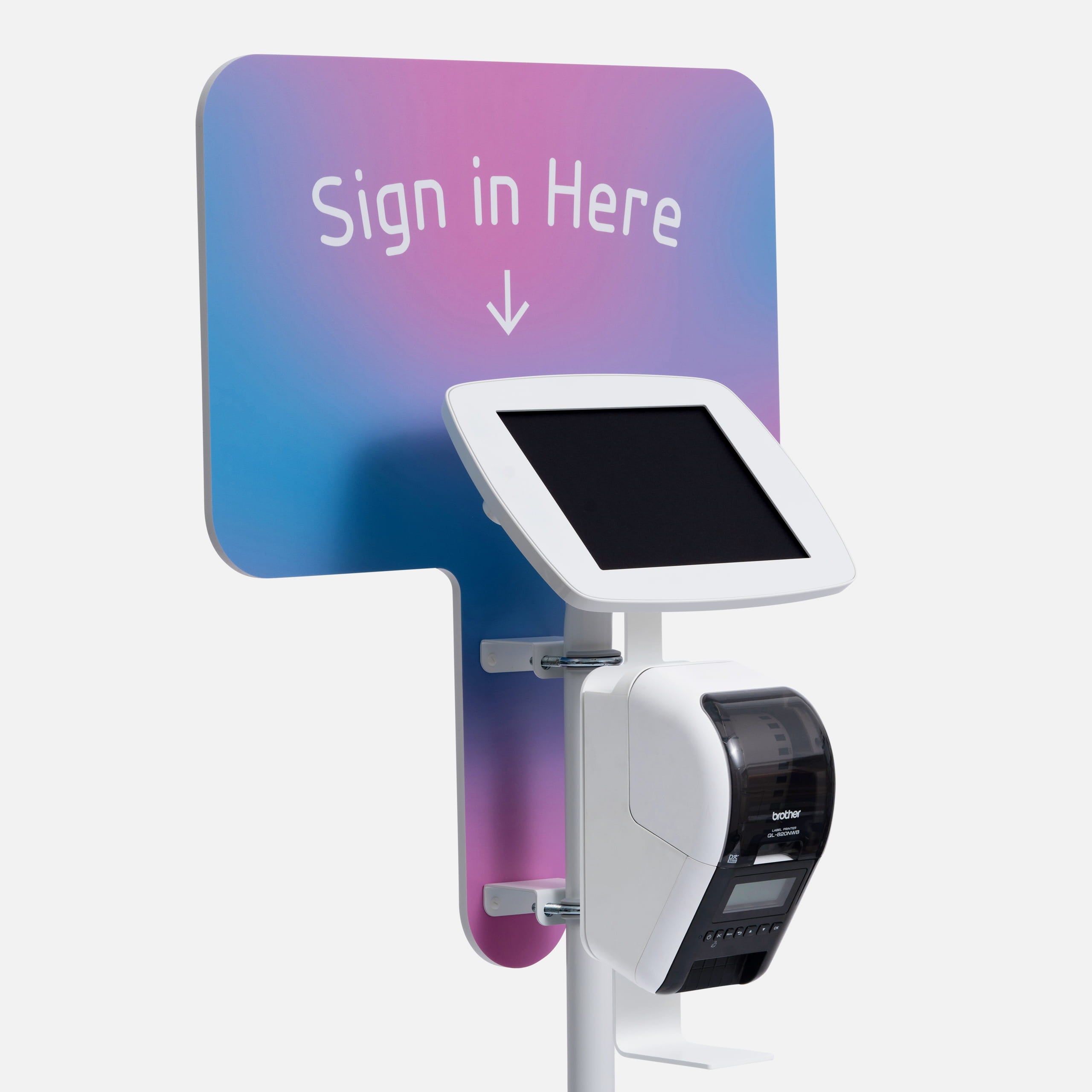 iPad Floor Stand & Printer Mount | Bouncepad Original