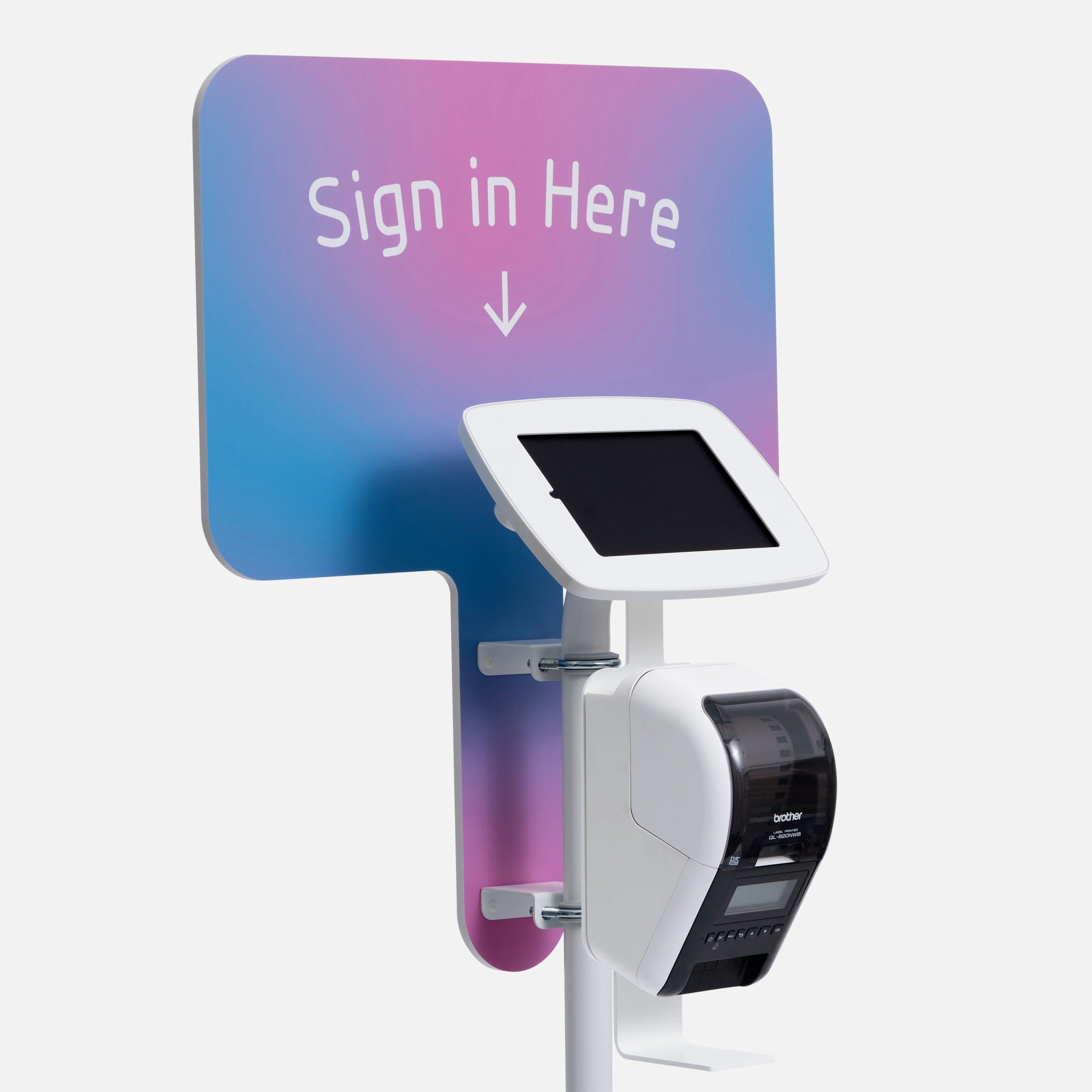 Caplet Counter Ipad Kiosk With Printer