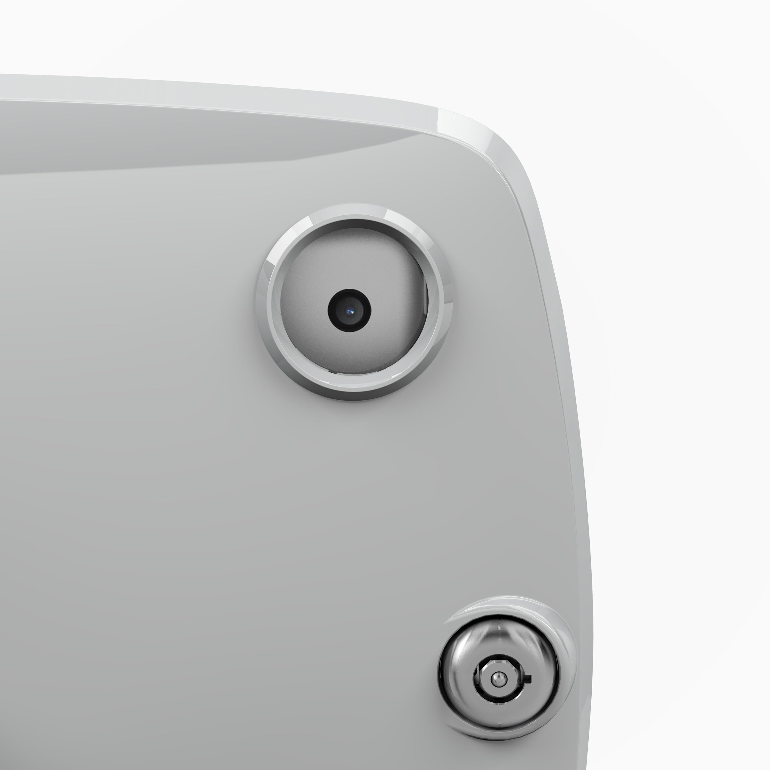 Rear Camera Exposure for Bouncepad Tablet and iPad Kiosks